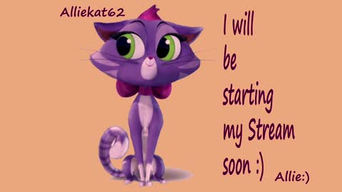 Allie online show from February 8, 3:53 pm