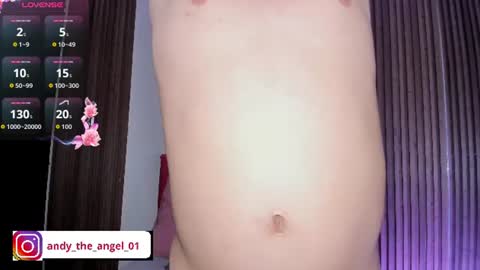 andy angel online show from August 4, 3:45 am