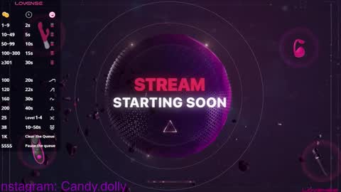 candydoll375 online show from March 1, 9:04 pm