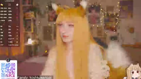 koshkasenpai online show from November 26, 4:09 pm