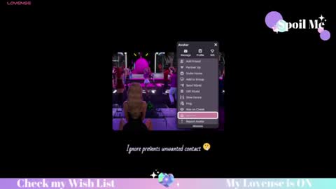 Mia online show from July 20, 1:31 am