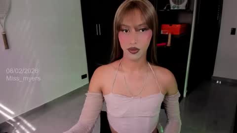 Goddess Myers  thumb up is important for me kisses  online show from February 8, 2:45 pm