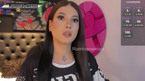 ROMINA OWEN online show from November 21, 6:14 am