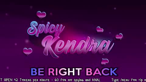 Kendra online show from April 30, 7:03 am