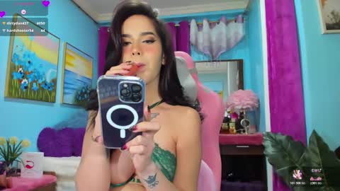 Tina Valentine online show from February 12, 10:32 am