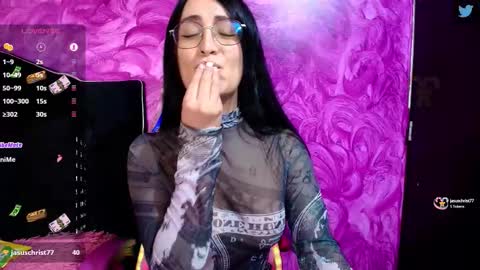 Snapshot of violetita7 chatting on October 16, 2:12 am Violetita de mil colores online show from October 16, 2:12 am