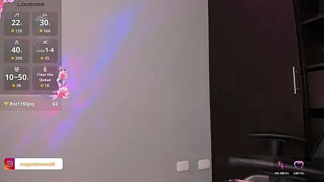 MeganDaviees online show from March 13, 1:22 am