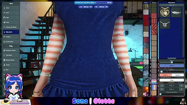 SonaBoobvelle online show from July 31, 5:18 am