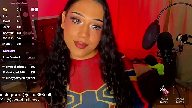 SWEET ALICEXX online show from January 16, 6:37 pm