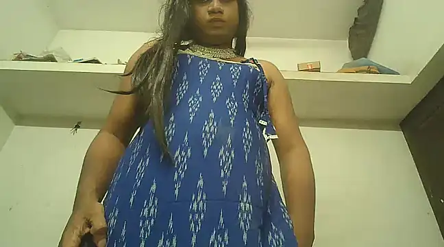 Snapshot of Akhilamolu_the_transsissy chatting on February 4, 5:55 pm Akhilamolu the transsissy online show from February 4, 5:55 pm